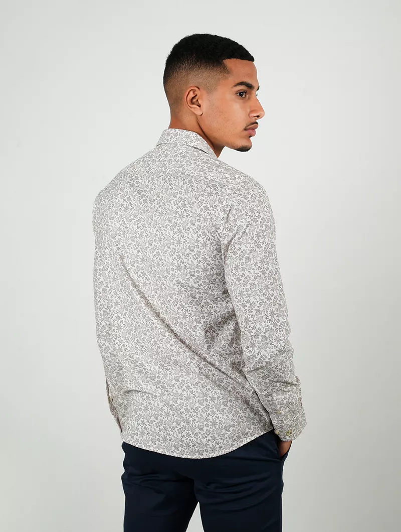 Chemise regular imprimé